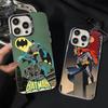 W-Batmans-r Phone Cover For IPhone 16 15 14 13 12 11 17 Pro Max Plus Color Silver Shell