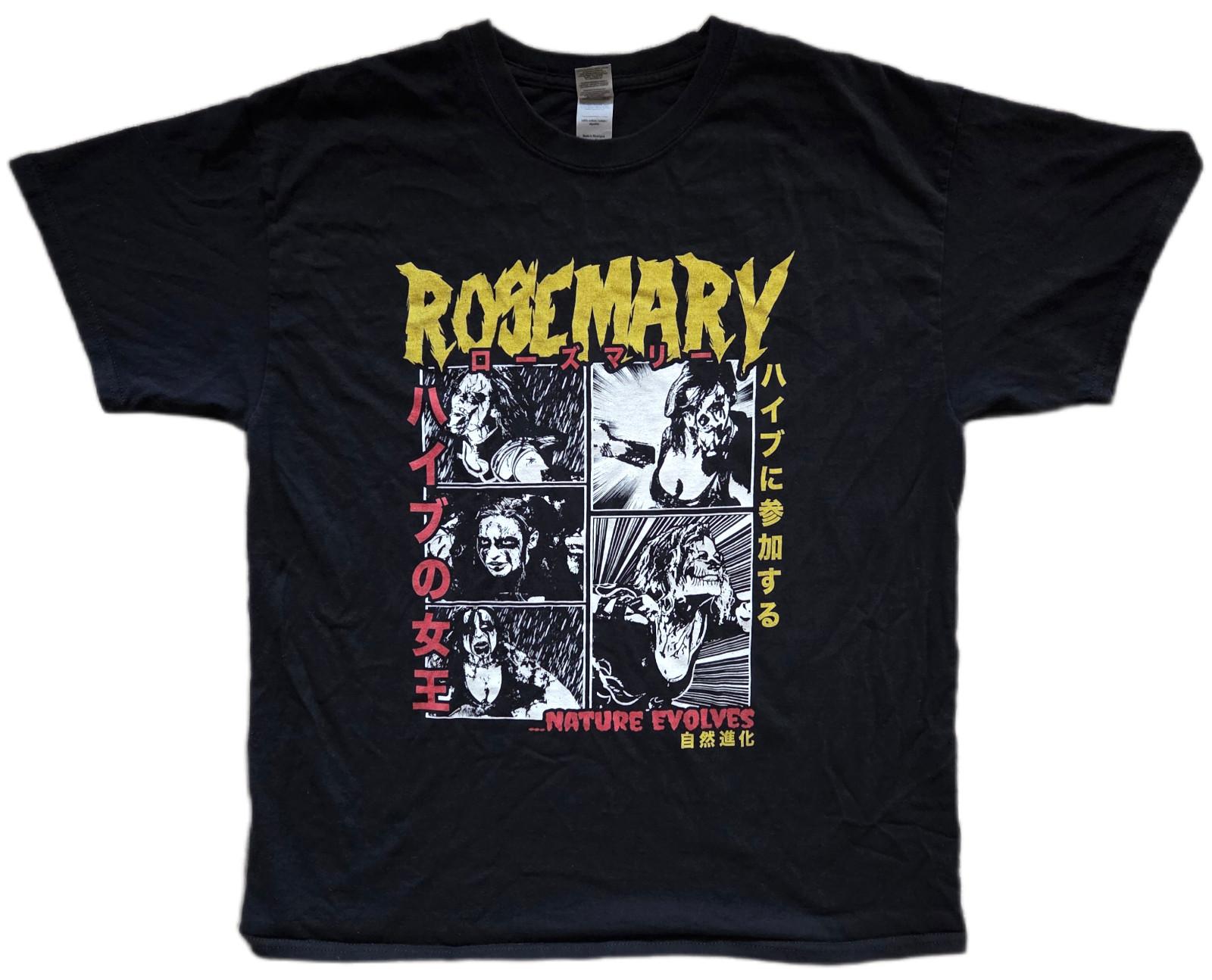 Rosemary TNA Impact AAA Wrestling Shirt Large Courtney Rush Nature Evolves Decay Unisex T-Shirt M