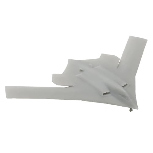 2PCS DIY Model Chinese H-20 Bomber Simulation Model 1/2000 1/700 1/400 1/350 Remote Control Hidden Bomber Military Model (1/700 (57.5mm))