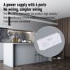 12V 5A LED Cabinet Light Power Supply Integrated 6-Bit Jump Wire 12-60W LED Driver USPlug PC Retardance Power Supply Transformer