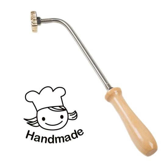 Razítko na dort pro grilování BBQ Snadná obsluha Vypalovací razítka na hamburgery Jídlo Steak Svatba Žehličky Nástroj pro nadšeného domácího pekaře