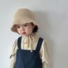 Children's Fisherman Hat Boys and Girls Knitted Hat Baby Travel Hats
