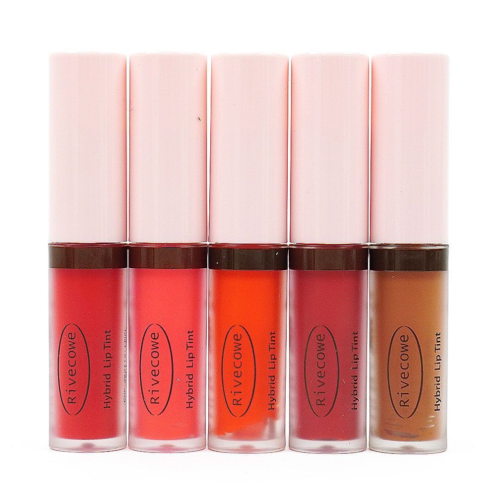 

RIVECOWE LZKMYJVN Hybrid Lip Tint 3 Effects Hybrid Pink
