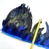 5-10Meter Natural Chicken Rooster Tail Feathers Trims Fringe Plumas Wedding Party Dress Decoration Needlework Accessories13-18cm