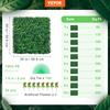 Artificial Boxwood Panel UV 24pcs Boxwood Hedge Wall Panels Artificial Grass Backdrop Wall 20" X 20" 4 cm Green Grass Wall Fake Hedge for Decor