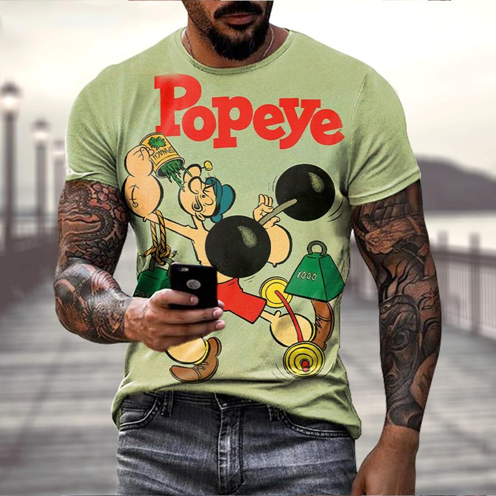 Bobby 2 Casual T-shirt met Ronde Hals 3D Digitale Print T-shirt Zomerstijl Herenmode Slim T-shirt Korte Mouwen Top Maat XXS~6XL L