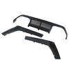 MagicKit Stil PSM 3 Bucăți Buza Difuzor Spate Negru Lucios Pentru BMW F80 M3 F82 M4 2015-2020