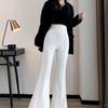Trendy High-waisted Bell-bottom 2025 Micro-flare Pants New Summer Fashion Versatile Slim Casual Pants