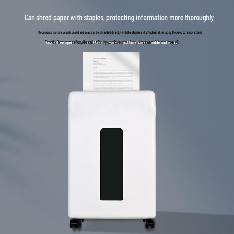 SUNWOOD S27 Level 5 Security Paper Shredder CN plug (adapter included)