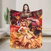 Hazbin Hotel Anime Blanket Soft Warm Bedding Throw Winter Decorative Living Room Print Bedspread