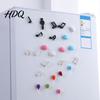 Cloud Refrigerator Magnets Mini 3D Magnet Note Balloon Potted Cactus Waterproof Fridge Decorative Magnet for Whiteboard Locker Door Durable