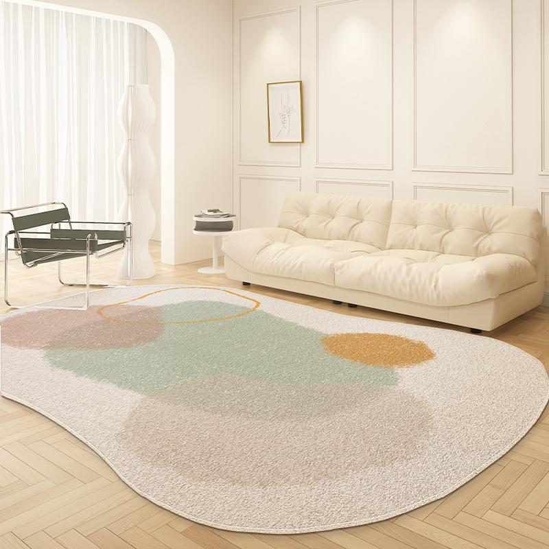 Light Luxury Living Room Decoration Plush Carpet Irregular Rugs for Bedroom Large Area Carpets Home Fluffy Soft Mat Lounge Rug