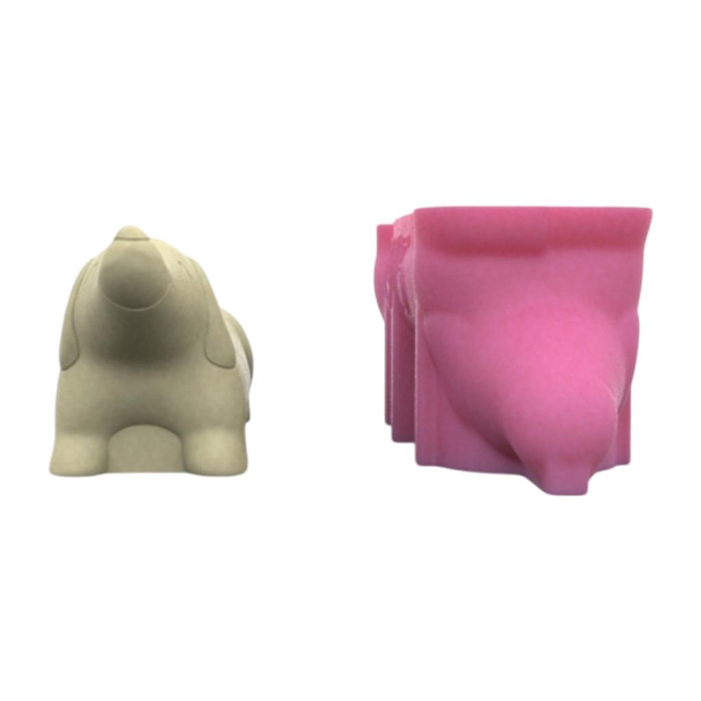 Sukkulenten Pflanzer Formen Vase Formen Dackel Hund Form Blumentopf Formen Epoxy Harz Form Stift Lagerung Halter Formen