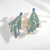 Earrings Jewelry Exaggerated Full Rhinestone Tassel For Women Summer