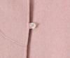 Mid-Length Wool-Cashmere Coat with Doll Collar & Petal Buttons, Double-Faced, Chic Autumn/Winter Style, Youthful Look.