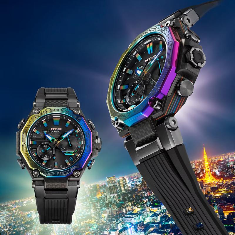 Casio Reloj Negro para Hombre Serie MT-G MTG-B2000YR-1AJR