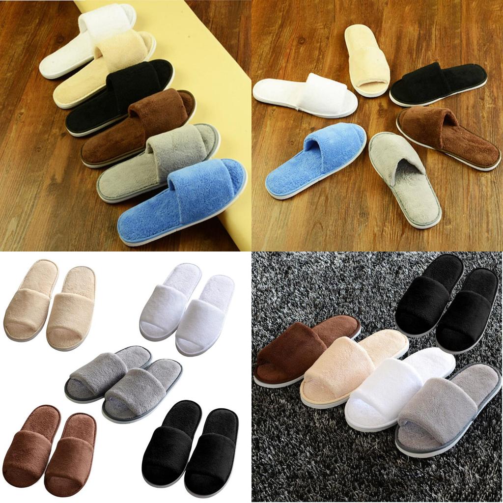 Premium Hotel Slippers Coral Velvet Material For Comfort And Style