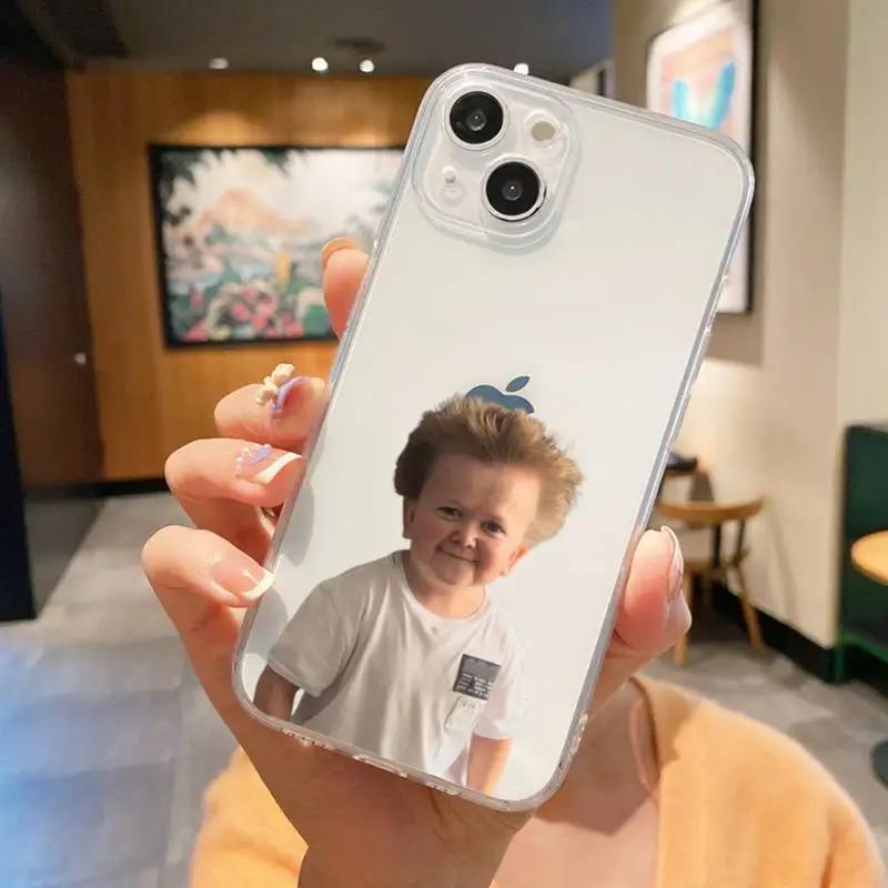 Funny Babaite Hasbulla Phone Case for iPhone 16 11 12 13 14 15 Pro Max Mini SE 7 8 Plus Funda Shockproof Transparent Phone Cover