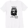 Lustiges Jesus Oster YOLO JK BRB Texting Lustiges T-Shirt Hergestellt in den USA S-5XL