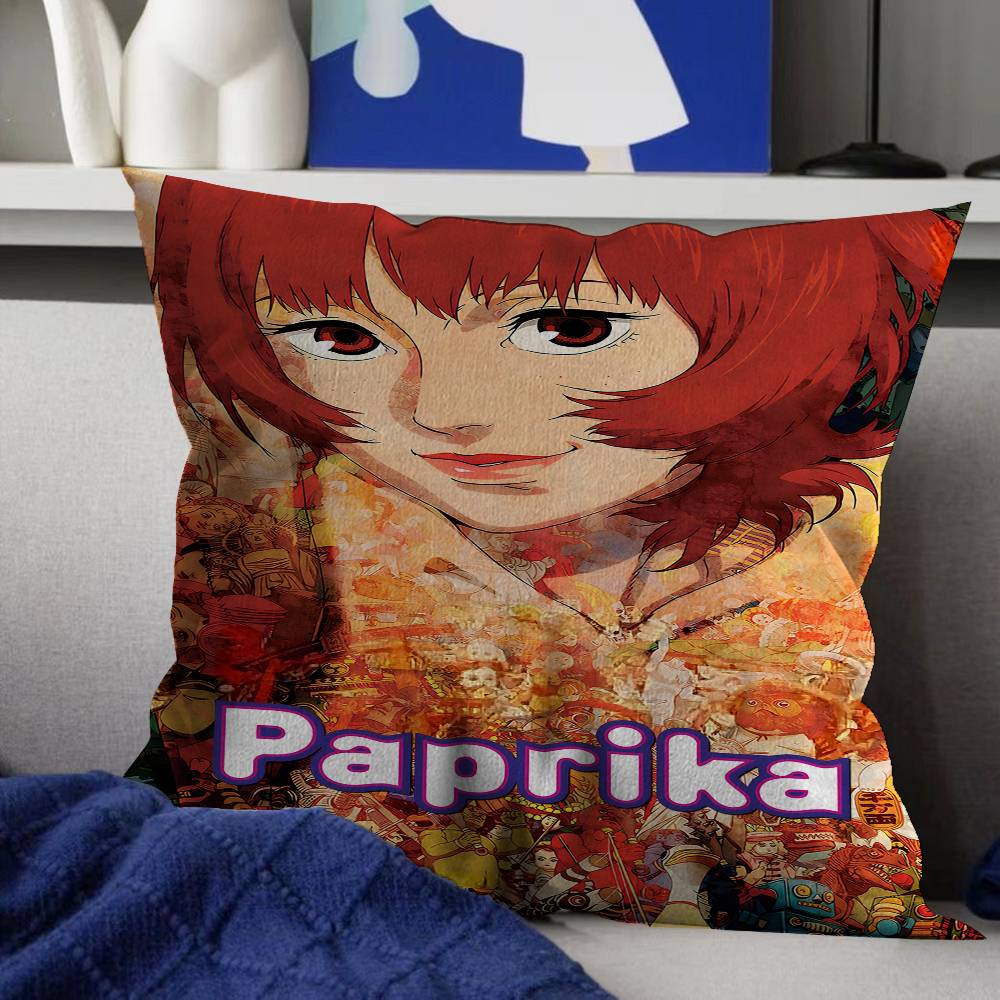 Classic Japan Anime Movies Paprika Personalized Pillow Cover Kids Bedroom Wild Party Decor Pillowcase kid Birthday shower Gift