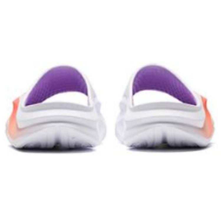 Anta Casual Comfortable EVA Slide Sandals Men Footwear White Purple 112438519-1