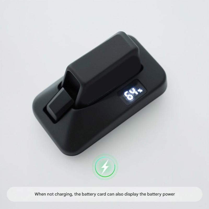 Compacts Cycling Battery Recharger With Auto Shutoff For Wireless Shifter Systems Quickly Charge ABS Construction