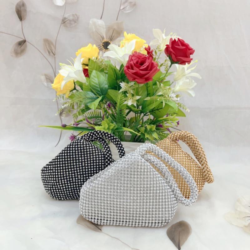 Fashion Dinner Bag, Diamond-encrusted Handmade Bag, Banquet Versatile Evening Bag, Mine Clutch Bag, Portable Women's Bag, Sent On Behalf of Others.