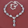 Pinolith jaspis ketting 925 sterling zilver verstelbare ketting nieuwste ontwerp sieraden edelsteen ketting cadeau voor mama handgemaakte sieraden