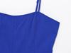 2025 European American Fashion Spaghetti Strap Waist-Cinched Long Dress