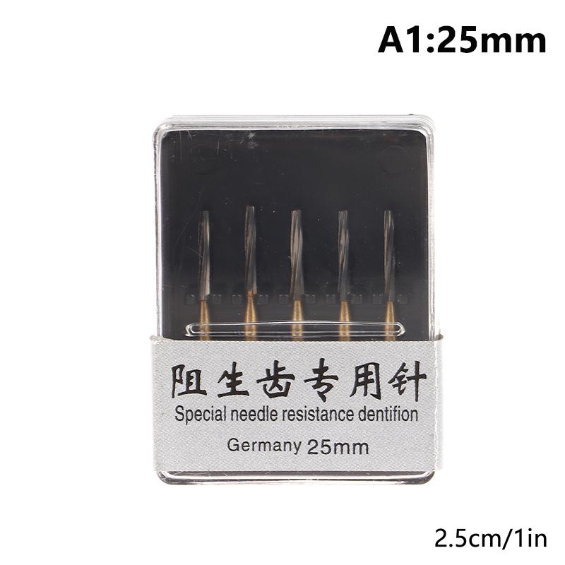5Pcs Dental Carbide Burs Surgical Endodontic Tungsten Bone Cutters Drill Bit Endo-Z Fg 25Mm For High Speed Handpiece