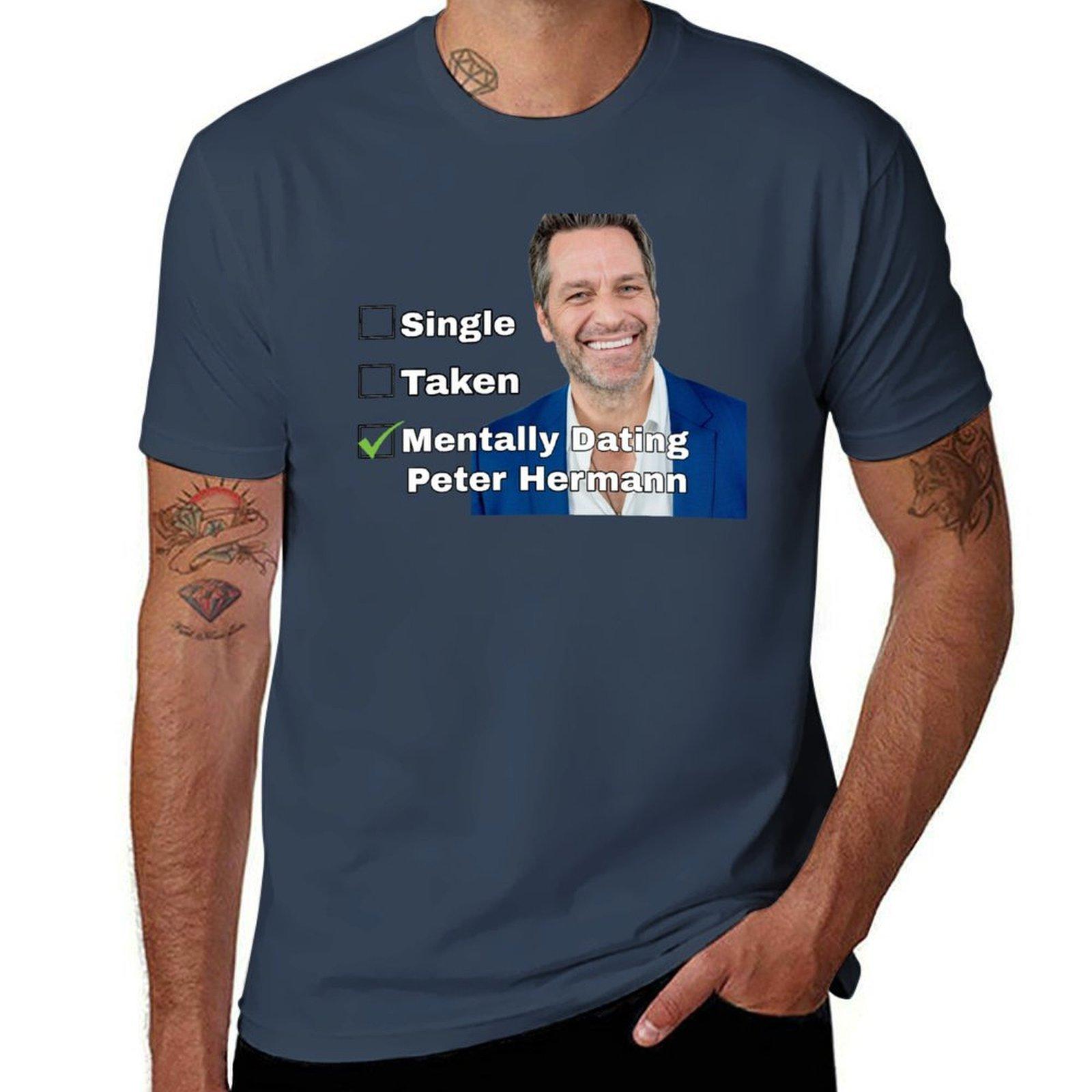 Unisextally Dating Peter Herunisexn Tshirt Work Wear Breathable Tee S
