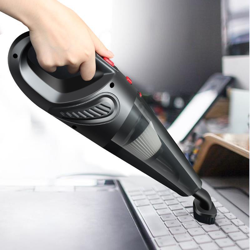 Rechargeable High-Power Wireless Handheld Car Vacuum Cleaner with Strong Suction for Hair