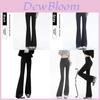 Modern Female High Waist Slim Fit Leggings With Solid Color For Spring Fashion
