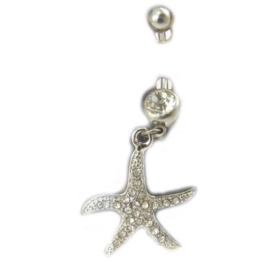 [M5619] - Body Piercing 'Star of the Seas' White