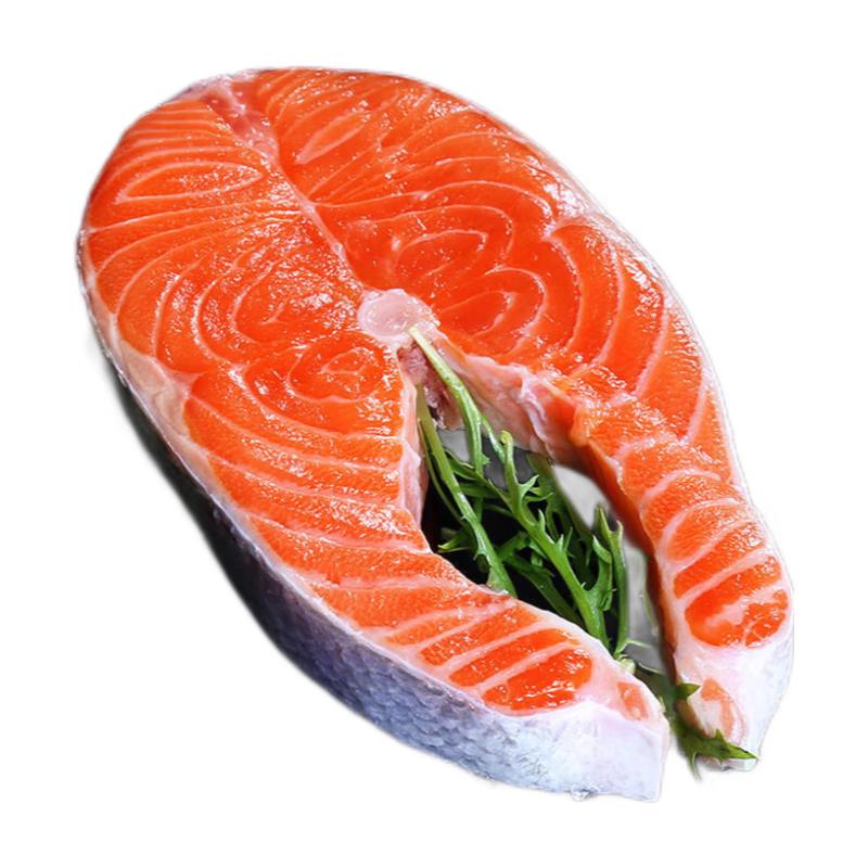 Fresh Chilean Imported Atlantic Salmon Steaks 1000g (3-4 pieces)