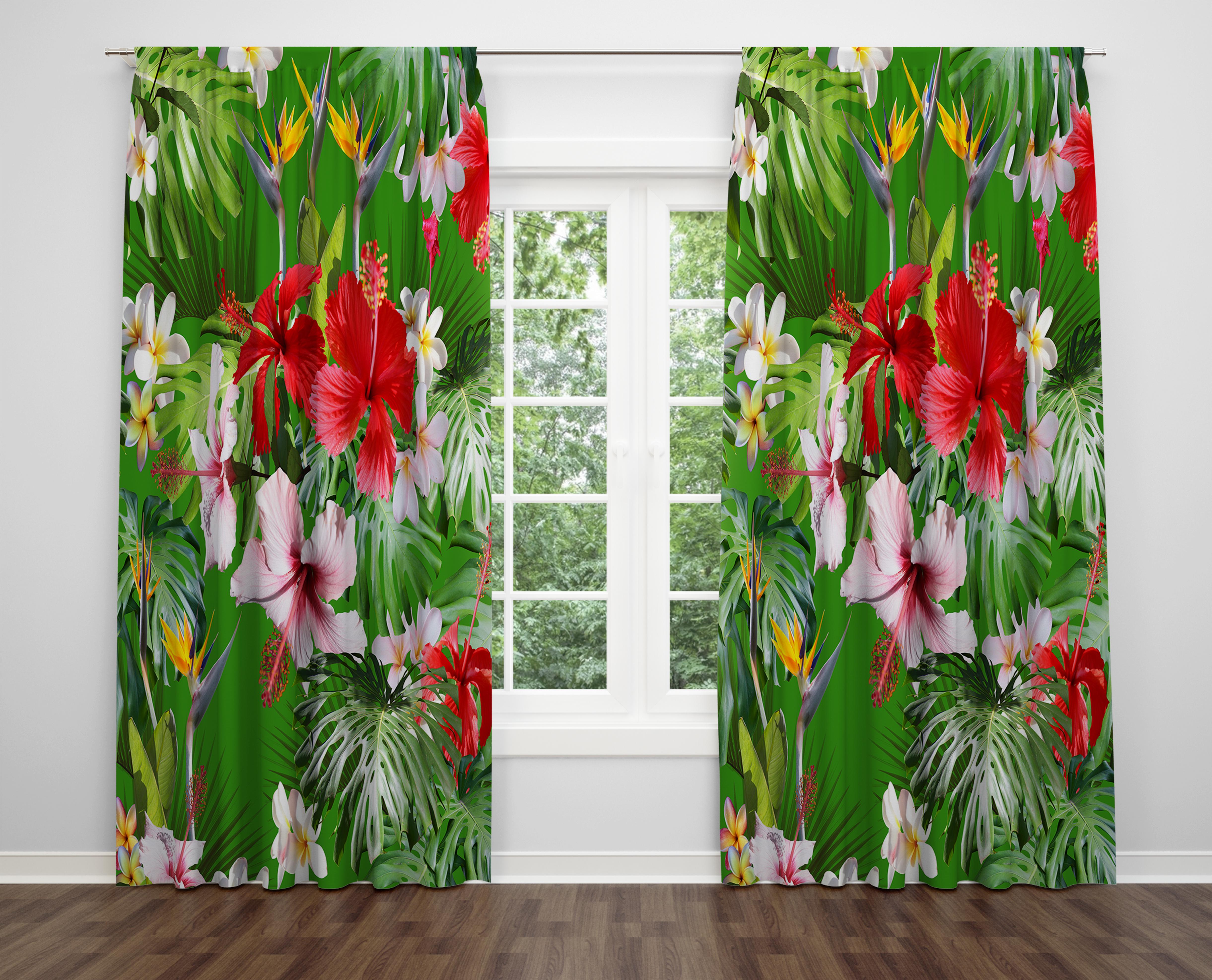 

Декоративний дизайн, високоякісна бавовняна тканина, ви можете вибрати одну або подвійну фіранку з крила 1 piece різнокольоровий