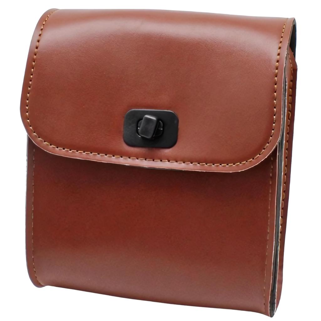 Mellbo Bike Side Bag, Bicycle Waterproof, PU Leather, For Bicycles, Motorcycles, Cars, Small, Bikes,