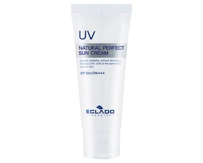 ECLADO Natural Perfect Sun Cream 70g Protetor Solar Cuidados com a Pele Cosméticos Coreanos Produto Oficial Genuíno eclado SPF50+ PA+++