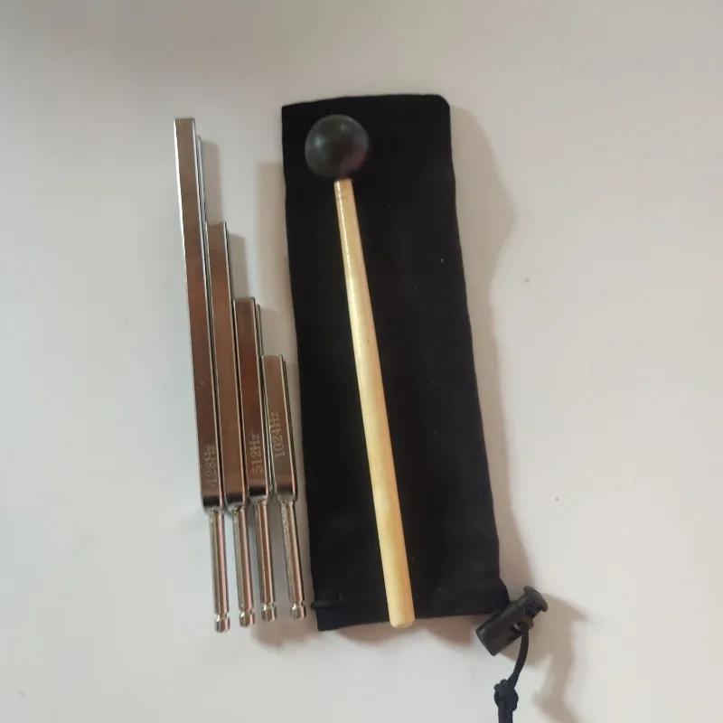 Tuning Forks Set Sound Healing 128 Hz Diapason Medical Tuning Fork 512 Hz Chakras Therapy Musical Percussion Instruments