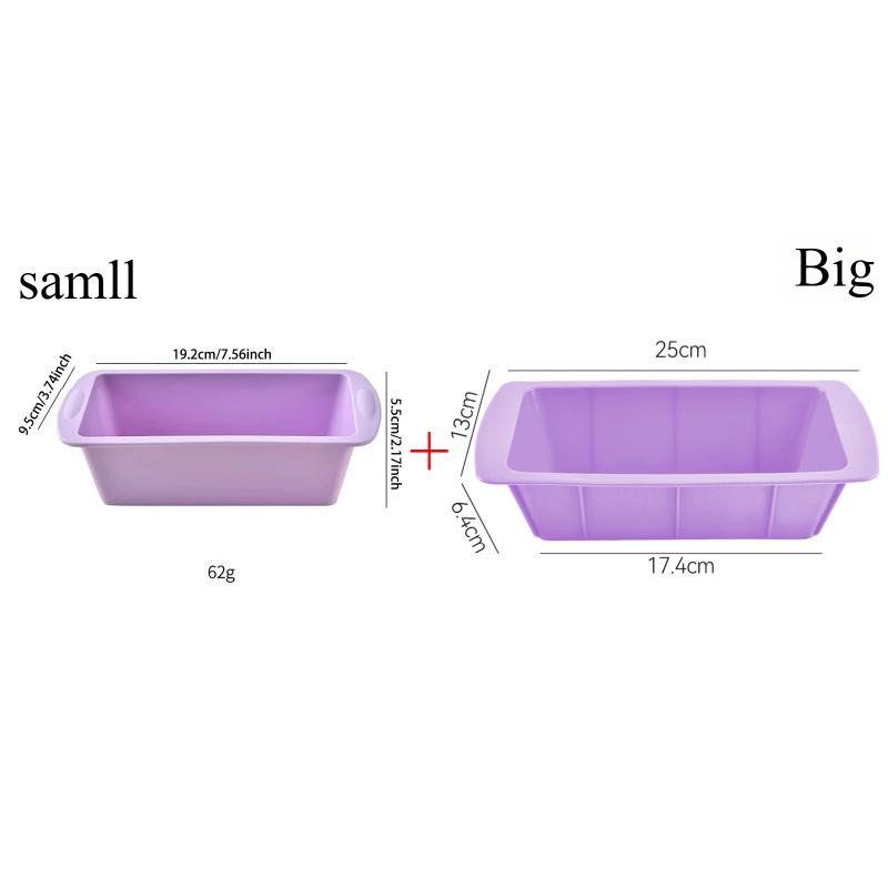 

Baking Tools 1pc Household Rectangular Silicone Mold Candy Toast Mold Easter Bread DIY Kitchen Supplies Cake Baking Pot