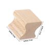 10Pcs Wooden Stamp Set DIY Carving Seal for Craft Scrapbook Invitation Cards Letters Planner Journal Decoration Tool