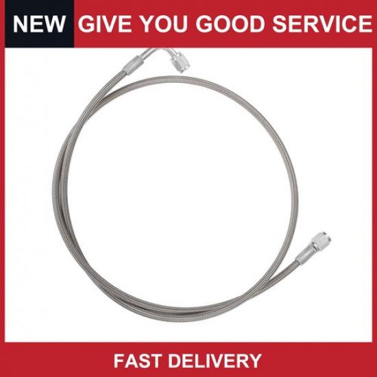 

AN3 44 Turbo Oil Feed Line 90 Degree to Straight Hose End Universal for Car New