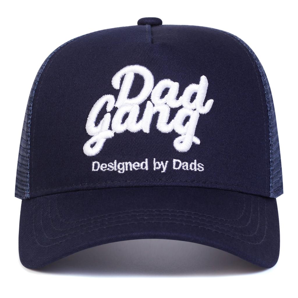 Baseball Hat Unisex Dad Gang Embroidery Adjustable Mesh Breathable Caps for Men Women Travel