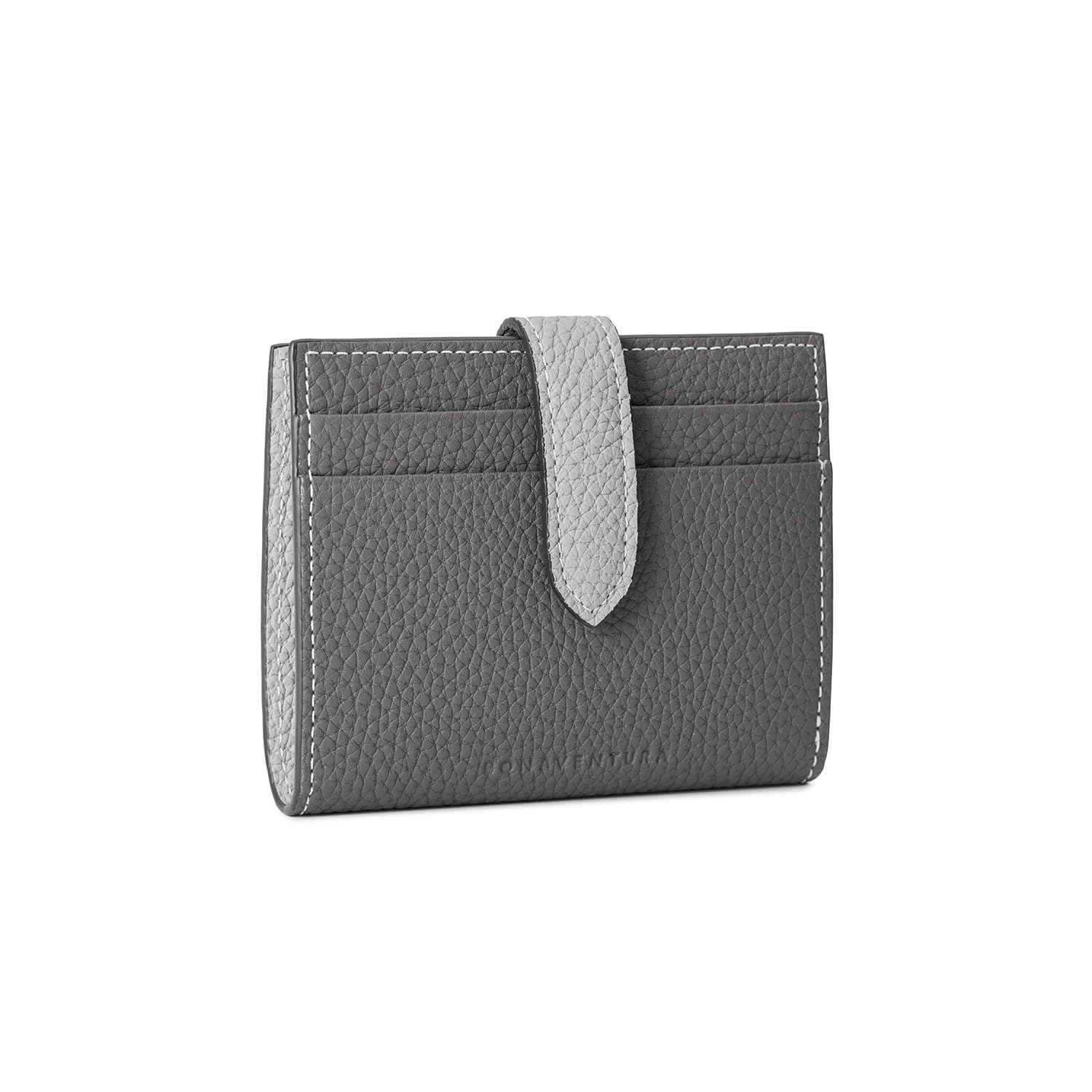

Belted Medium Wallet Bottarato Leather Wallet Finest Leather Minimalist Thin Genuine Leather Present New Life White Day [BONAVENTURA] (Shrink Leather)