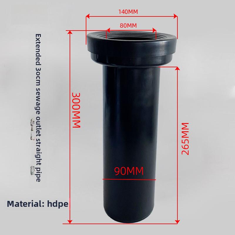 Wall-Hung In-Wall Toilet Cistern Kit with Flushing Pipe, Drain Bend, Valve, and Bolts