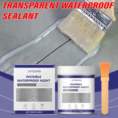 Transparenter wasserdichter Polyurethan-Dichtstoff für Risse in Fliesenwänden, penetrierender Dichtstoff, auslaufsichere flexible Beschichtung, Heimschutz