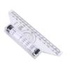 Rolling Ruler Parallel Line Arc Curve Drawing Measuring Roller Ruler with Built in Protractor