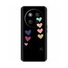 For Honor X60 5G Case Black Silicone Soft Luxury Phone Back Cover for Huawei Honor X60 Pro Painted Shockproof Shell Cases Para
