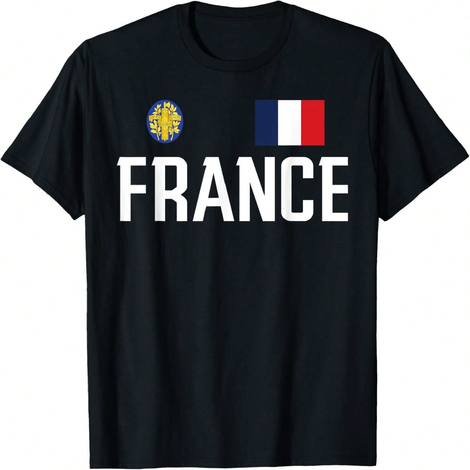 France Flag French Football Soccer Fan Men Women Kids T-Shirt S разноцветный