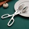Salad and Cake Serving Tongs with Scissor Mechanism Salad Tongs Suitable for Comfortable Operations Various Setting